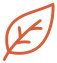 Blad med flueben som symbol på energibesparelse.